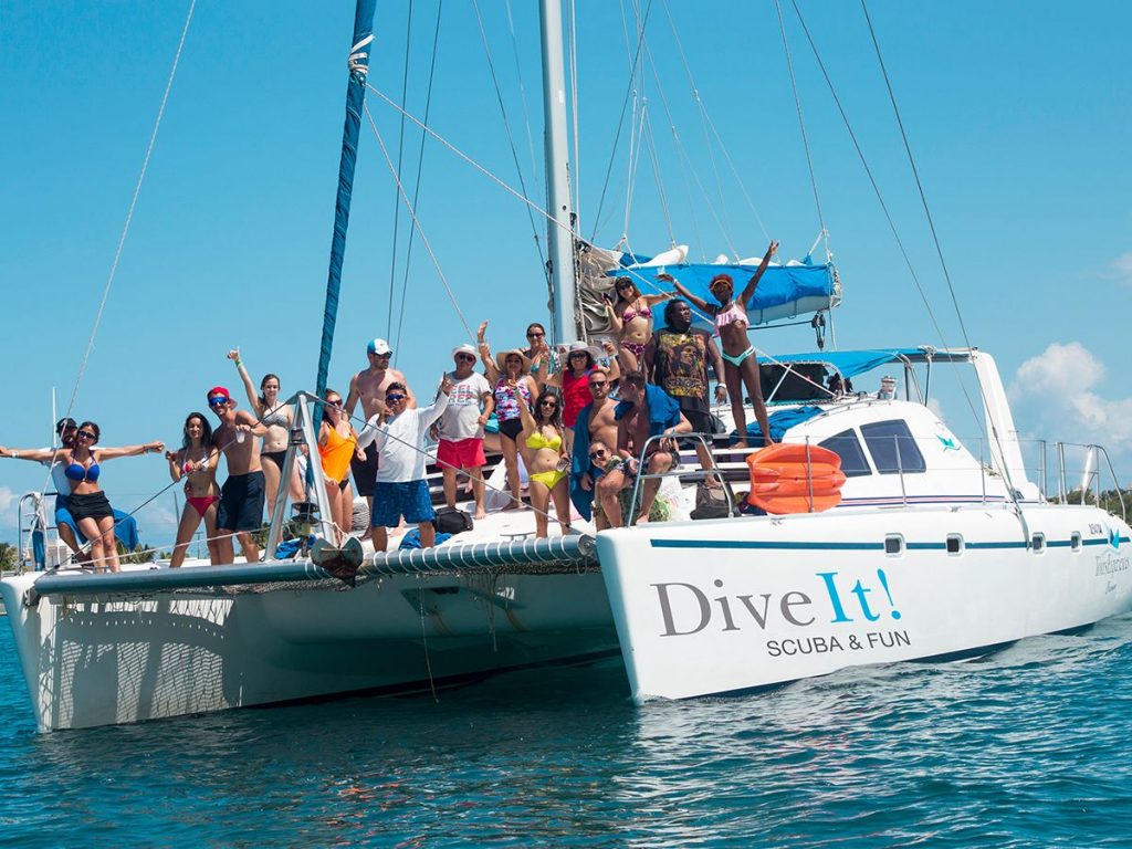 Catamaran to Isla Mujeres