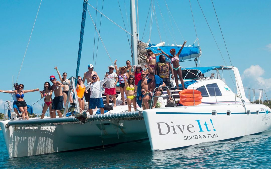 Catamaran to Isla Mujeres